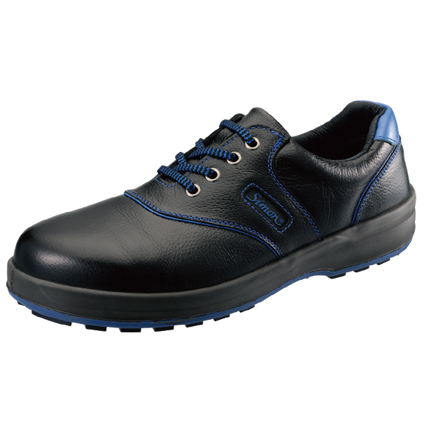 シモン安全靴　SL11-BL　黒／ブルー　短靴