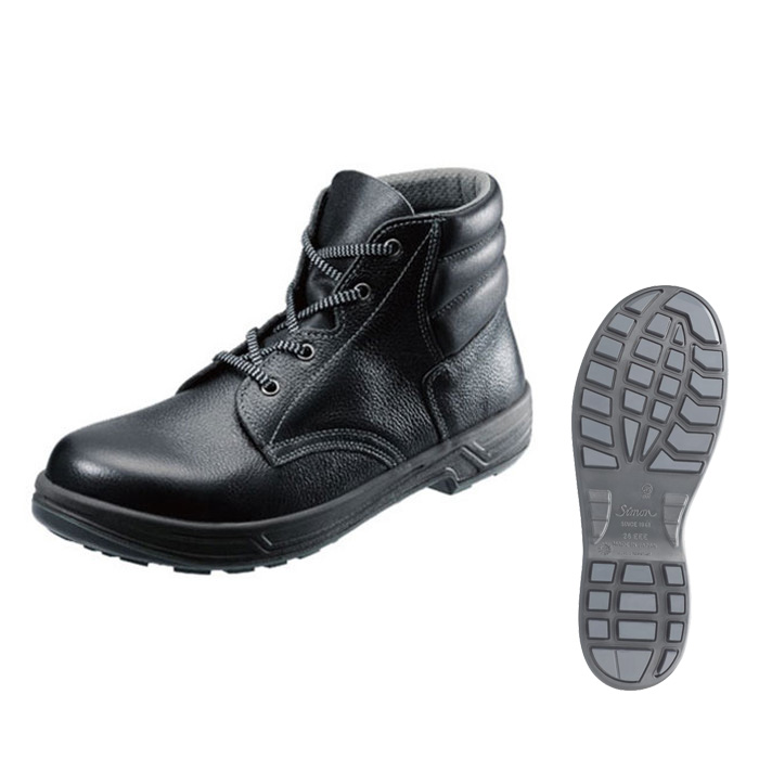 シモン安全靴 SS22 黒 編上靴 SIM-SS22 ｜作業服・安全靴の通販 ユニバース