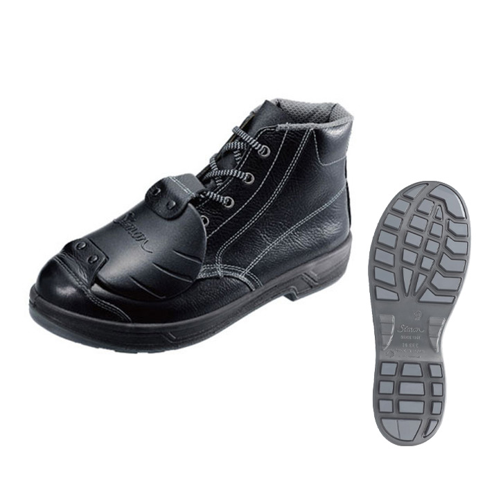 シモン 安全靴甲プロ付 編上靴 ＳＳ22Ｄ−6 26．5ｃｍ SS22D-6-26.5 安全靴・作業靴・安全靴 - 3
