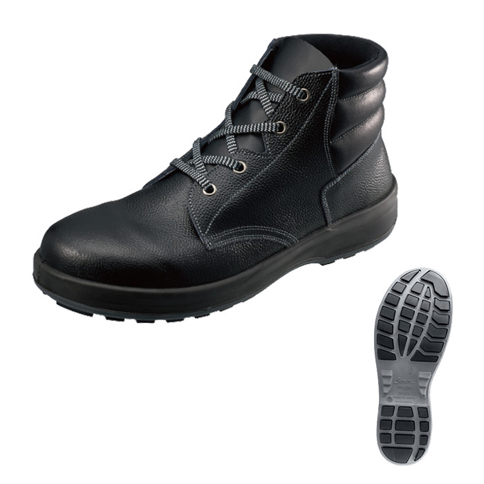 シモン安全靴 WS22 黒 編上靴 SIM-WS22 ｜作業服・安全靴の通販 ユニバース