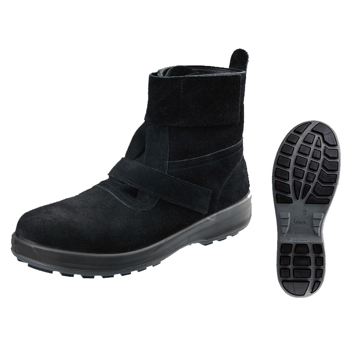 シモン安全靴 WS28 黒床 高温耐熱作業用安全靴 SIM-WS28 ｜作業服・安全靴の通販 ユニバース